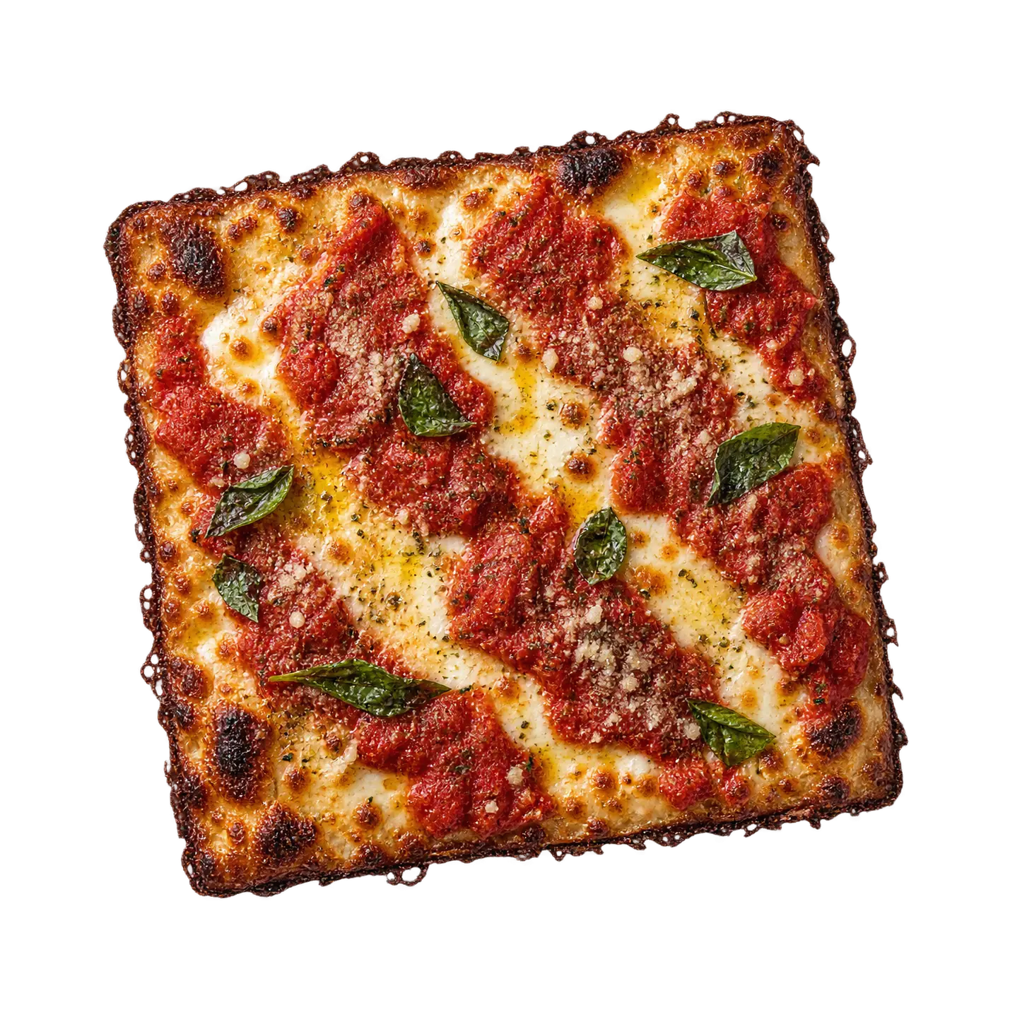 Nonna’s Grandma pizza from above