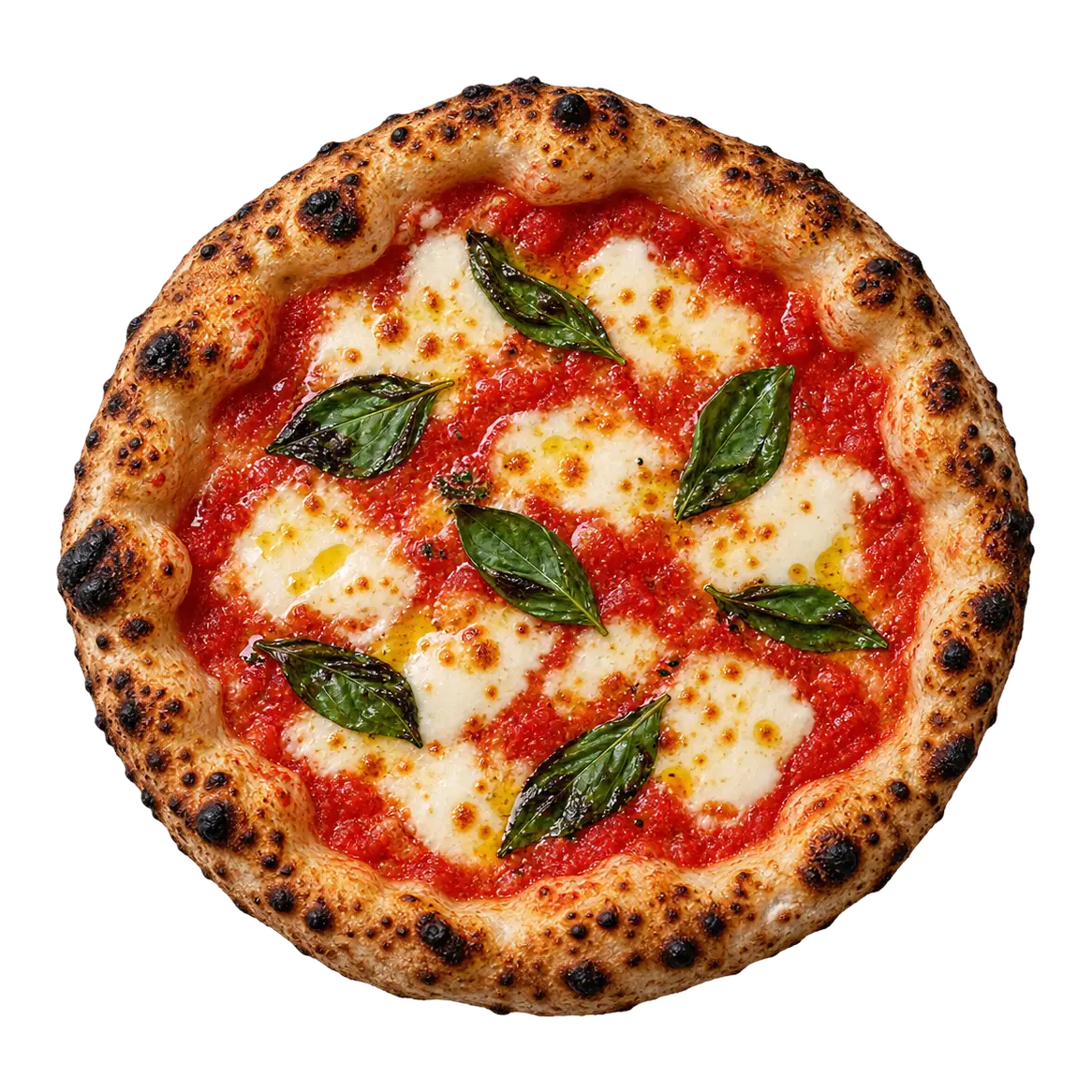 The Vero pizza from above